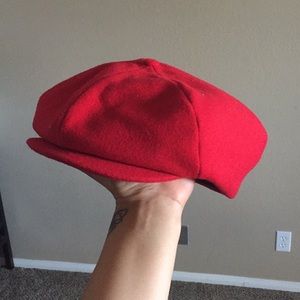 Brixton Brood Snap Cap - Red